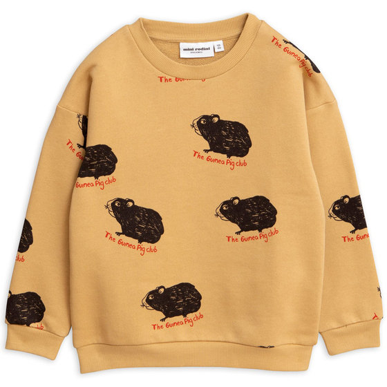 Guinea Pig Sweatshirt | Mini Rodini Girls | Angelibebe Singapore