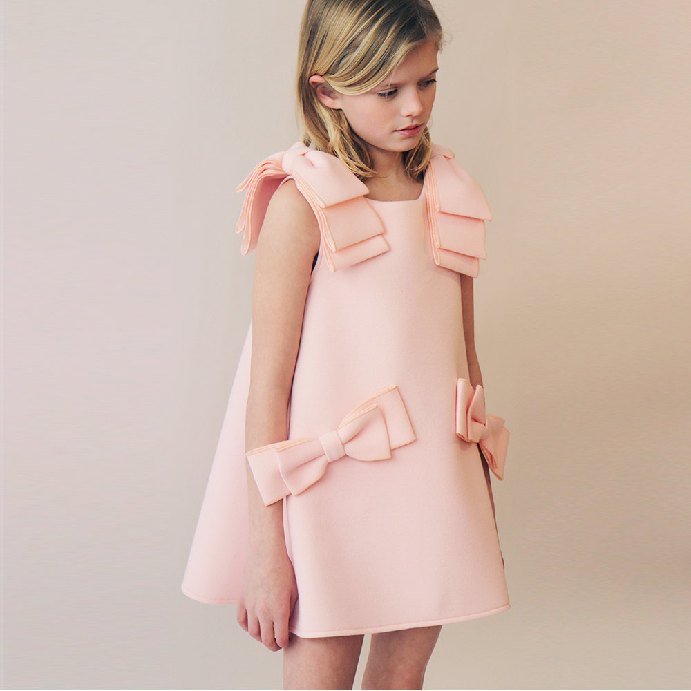 Baby Pink Lulu Dress | Airfish Dresses | Angelibebe Singapore
