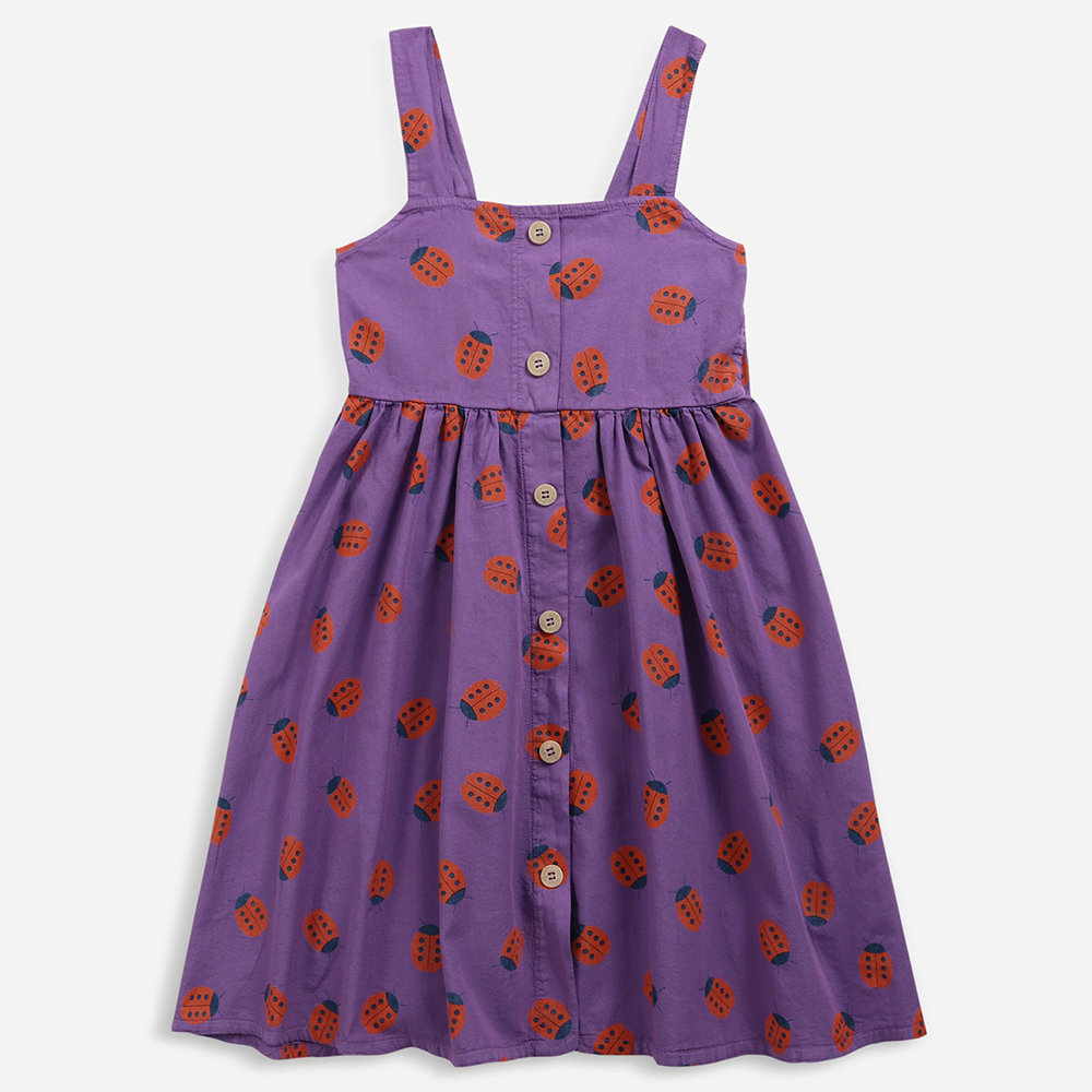 Ladybug All Over Woven Dress | Bobo Choses Dresses | Angelibebe