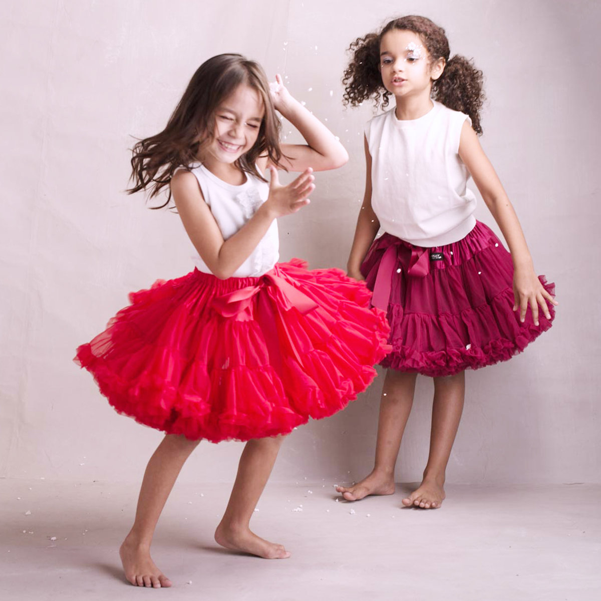 Le Petit Tom Dolly Red Pettiskirt | Angelibebe