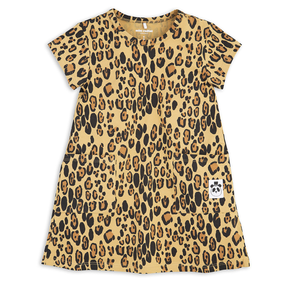 Basic Leopard Dress | Mini Rodini Outlet | Angelibebe Singapore