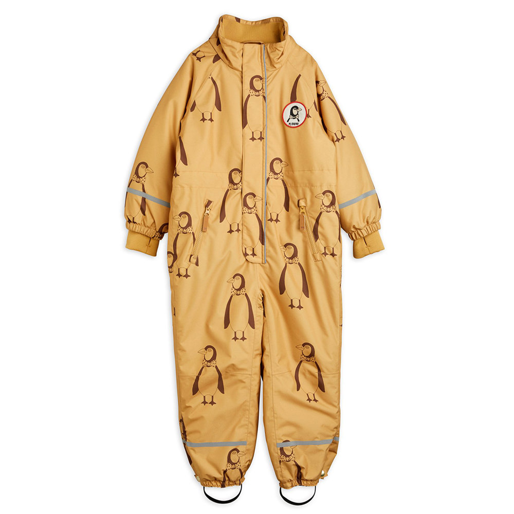 Mini Rodni | Penguin Overall Children's Dress | Angelibebe