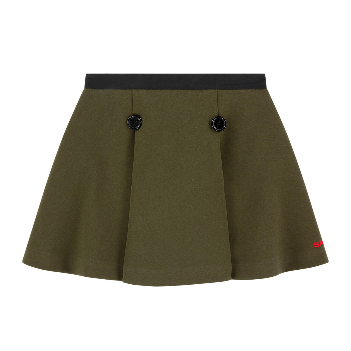 Khaki Pleated Skirt | Sonia Rykiel Paris Bottoms Outlet | Angelibebe  Singapore